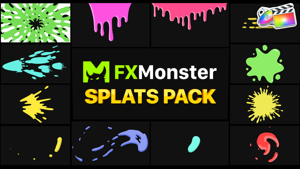 Splats Pack | FCPX alt