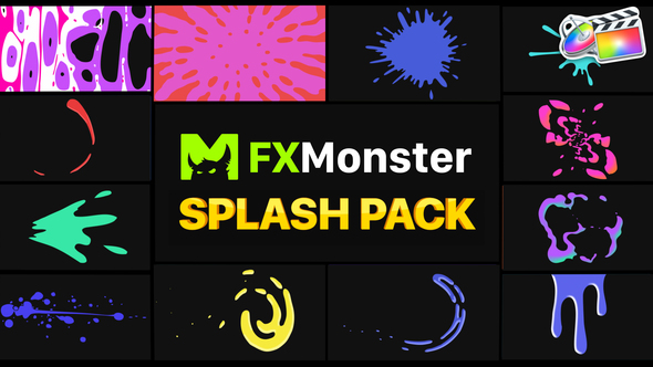 Splashes Pack | FCPX alt