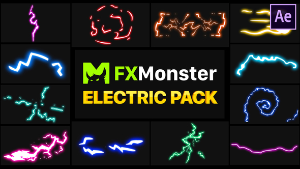 Electricity Elements | After Effects alt