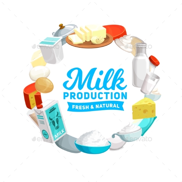 Dairy Product Icons