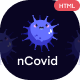 nCovid - Corona virus Medical Prevention Template - ThemeForest Item for Sale