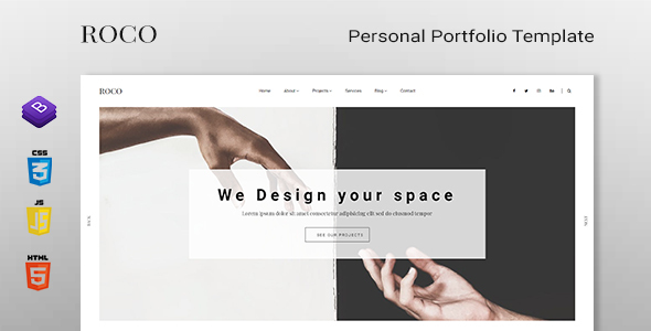 ROCO - Personal Portfolio Template