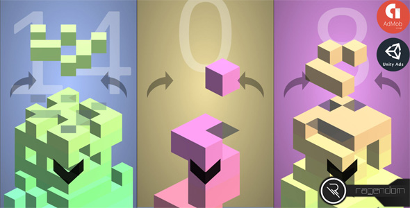 Falling Blocks – Complete Unity Game + Admob
