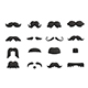 Mustache Pack - 3DOcean Item for Sale