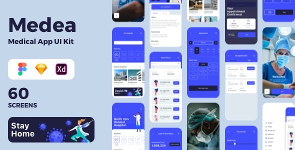 Medea Medical App UI Kit