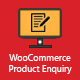 WooCommerce Product Enquiry & WooCommerce Request A Quote Plugin - CodeCanyon Item for Sale
