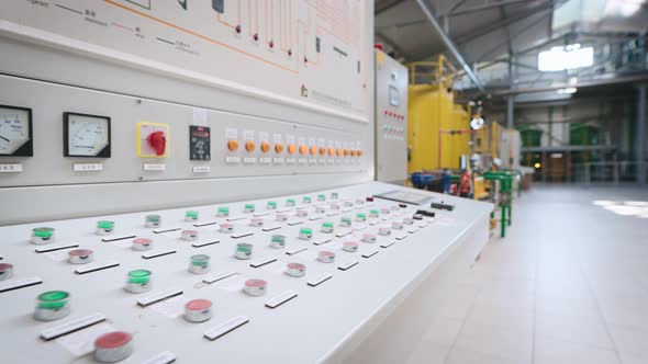 Large Control Panel for Machine Tools and Technological Process