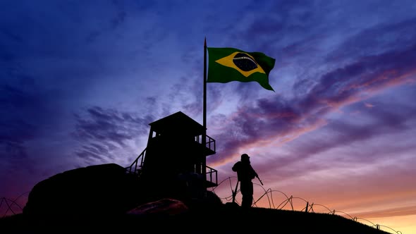 Brazil Holds Military seizures at the border in the Evening Times