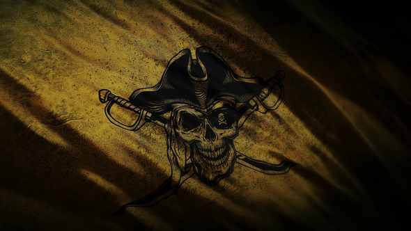 Pirate Flag Animation