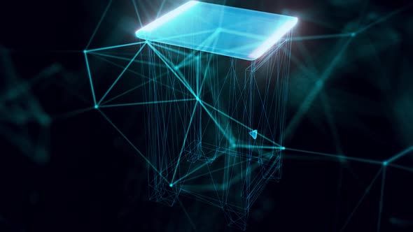 Small Furniture Hologram Close Up Hd