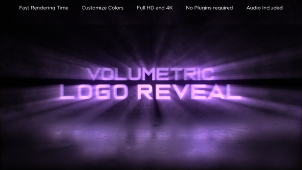 Volumetric Logo Reveal