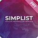 Simplist - PowerPoint Template - GraphicRiver Item for Sale