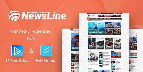 Newsline - Responsive Magazine Joomla Template