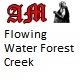 Flowing Water Forest Creek