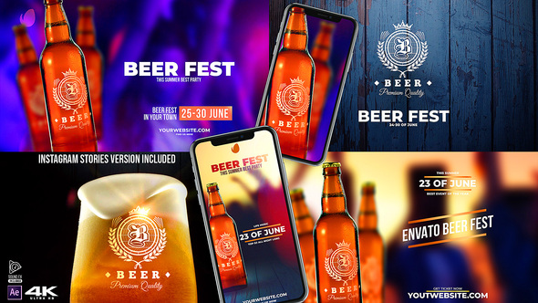 Beer Fest & Beer Mock-up Pack v2.2