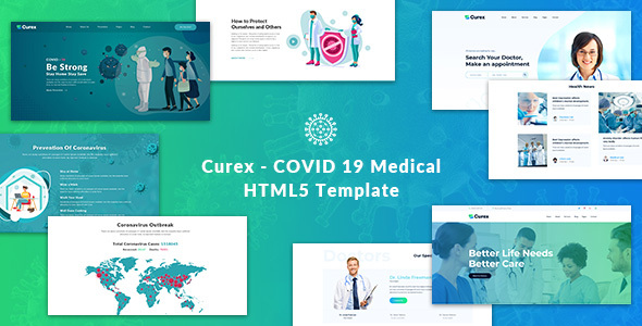 Curex - COVID 19 Medical HTML5 Template