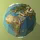 Low Poly Earth - 3DOcean Item for Sale