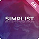 Simplist - Google Slide - GraphicRiver Item for Sale