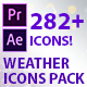 Weather Icons Pack (AE project & Premiere Pro) - VideoHive Item for Sale