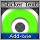 Sticker Text Effect - GraphicRiver Item for Sale