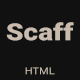 Scaff - Portfolio Template - ThemeForest Item for Sale