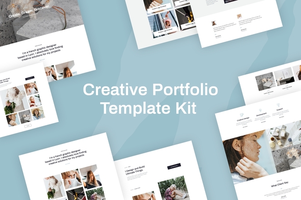 Quanzo - Creative Portfolio Template Kit