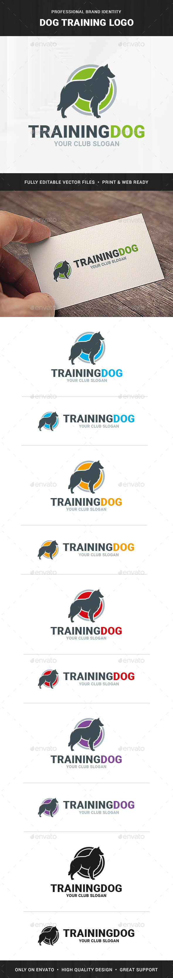 Dog Training Logo Template