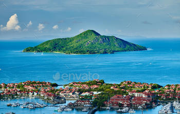 onal Park in Victoria, Seychelles, Mahe island.