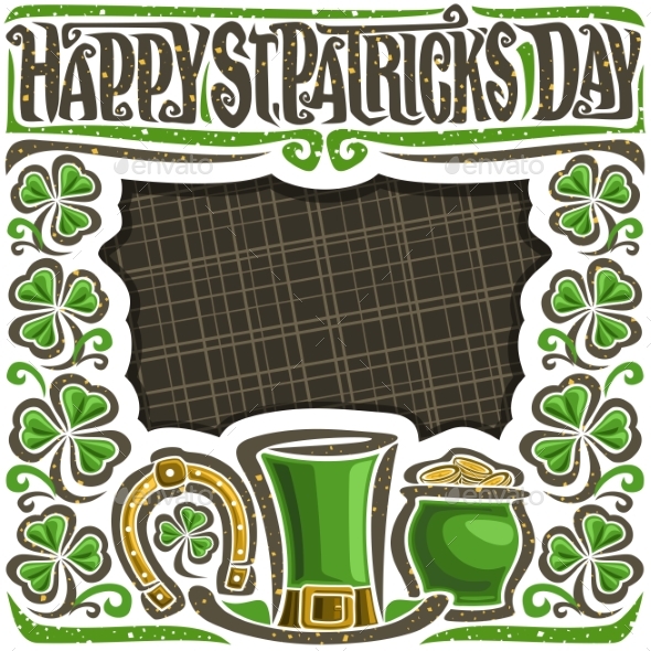 Vector Poster for Saint Patrick's Day