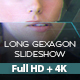 Long Gexagon Slideshow - VideoHive Item for Sale