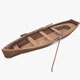 Wooden Boat - 3DOcean Item for Sale