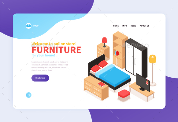 Furniture Store Landing Page