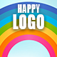 Happy Kids Upbeat Logo