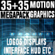 Motion Graphics Displays And Particles Bundle Pack - VideoHive Item for Sale