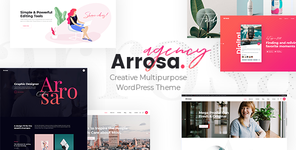 Arrosa - Startup Business WordPress Theme