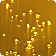 Underwater Bubbles Rising with Light Rays - Golden Yellow Background - VideoHive Item for Sale