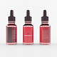Transparent Red Dropper Bottle - 3DOcean Item for Sale