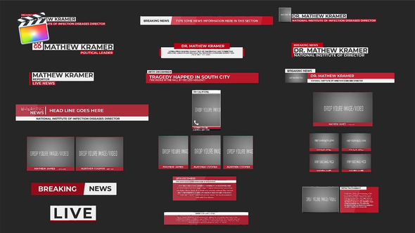 News Minimal Lower Thirds alt