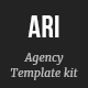 ARI - Agency Template Kit - ThemeForest Item for Sale