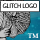 Technology Glitch Logo 