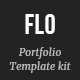 FLO - Creative Portfolio & Resume Template Kit - ThemeForest Item for Sale