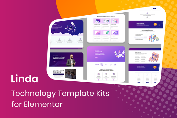Linda - Technology Elementor Template Kit