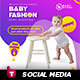 Baby Fashion Social Media Pack - GraphicRiver Item for Sale