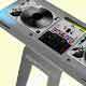 DJ Stand Hoerboard with 2 turntables and DJ mixer - 3DOcean Item for Sale