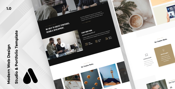 Creative Studio Website Templates From Themeforest