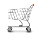 Shopping Cart Icon on White Back - GraphicRiver Item for Sale