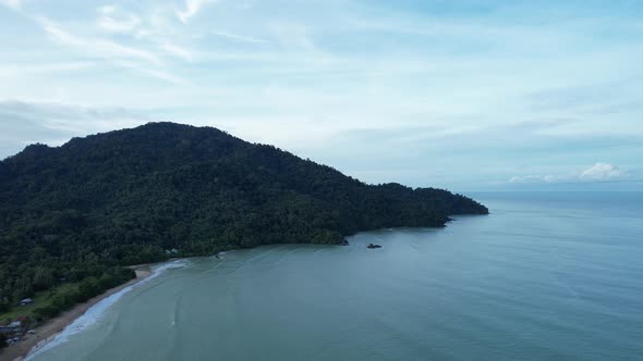 The Beaches at the most southern part of Borneo Island