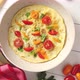 Tasty Homemade Classic Omelet with Cherry Tomatoes - VideoHive Item for Sale