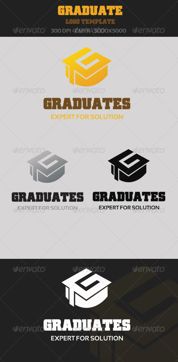 Graduate Logo Template