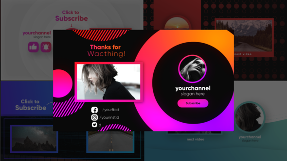 Youtube Stylish Endscreens alt